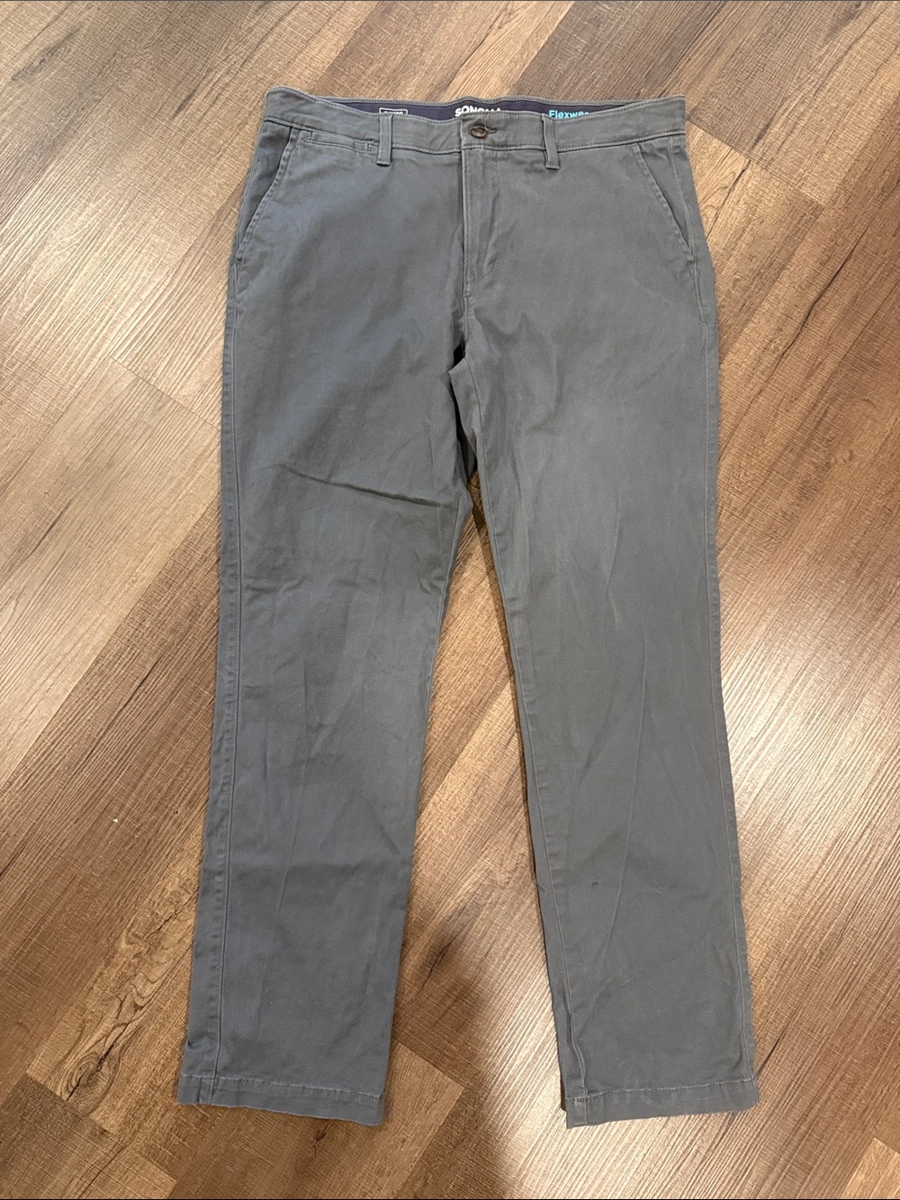 Men's Gray Chino Pants